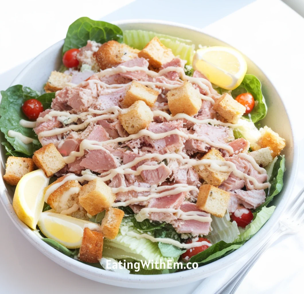 Tuna Caesar Salad