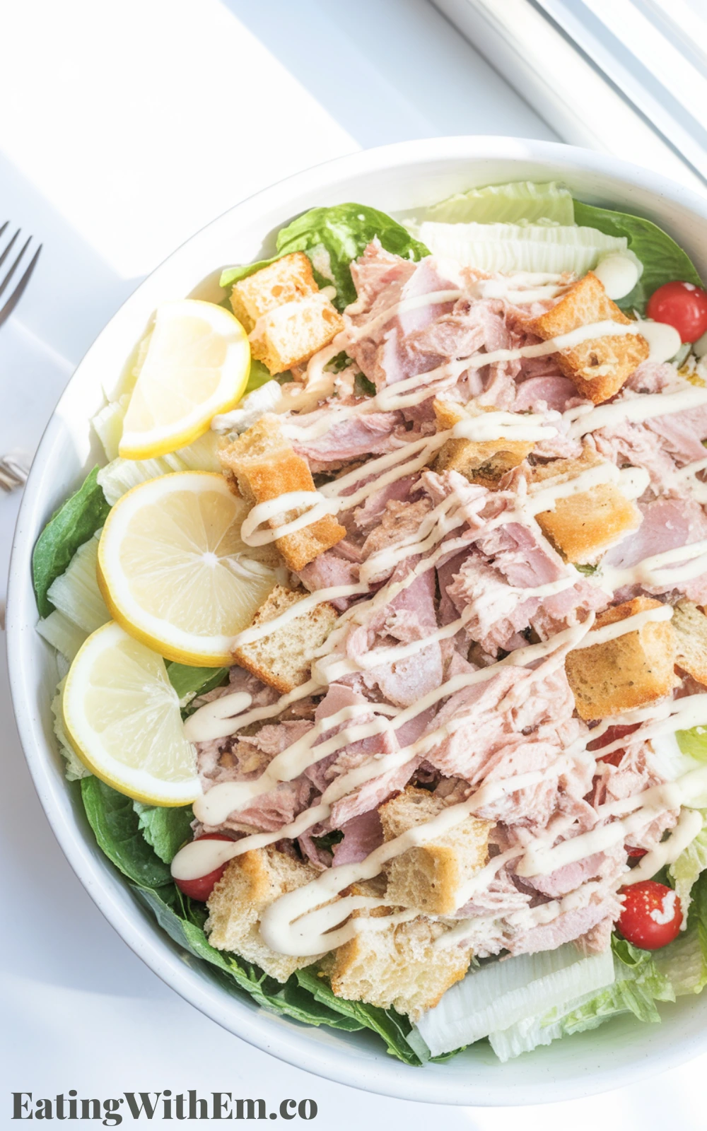 Tuna Caesar Salad