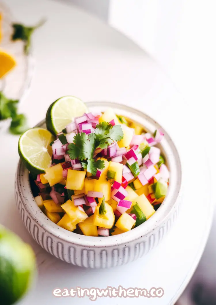 Pineapple Mango Salsa