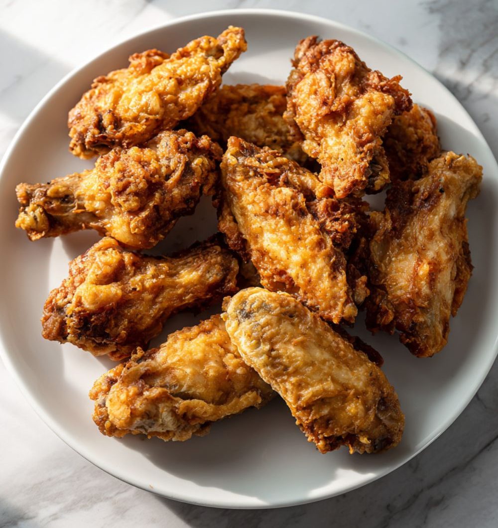 Low Sodium Fried Chicken Wings