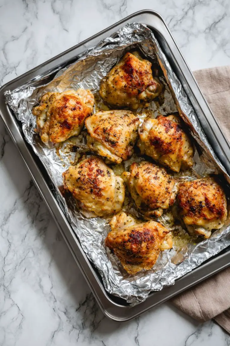 Low Sodium Baked Chicken Thighs Recipe