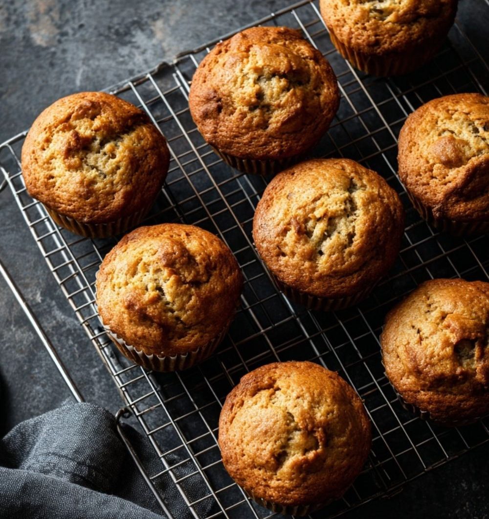 Low Sodium Banana Muffins