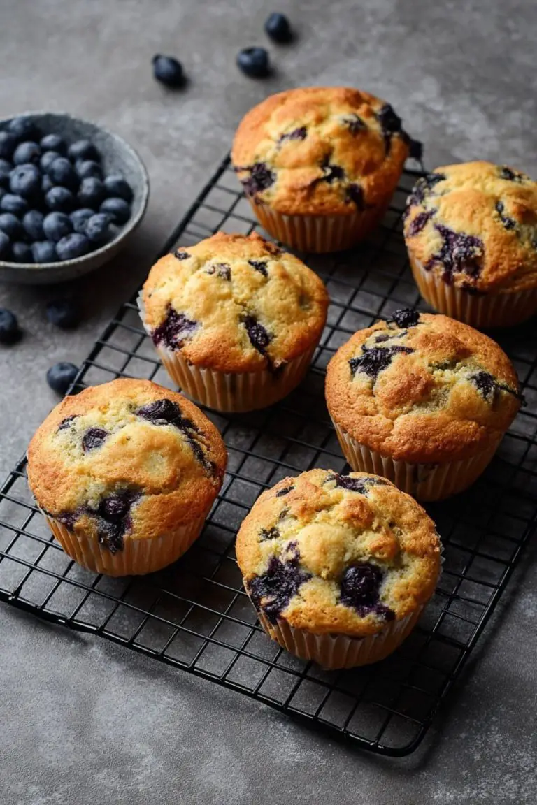 Low Sodium Blueberry Muffins