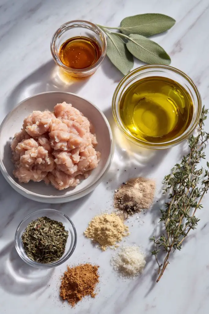 Low Sodium Chicken Breakfast Sausage Recipe