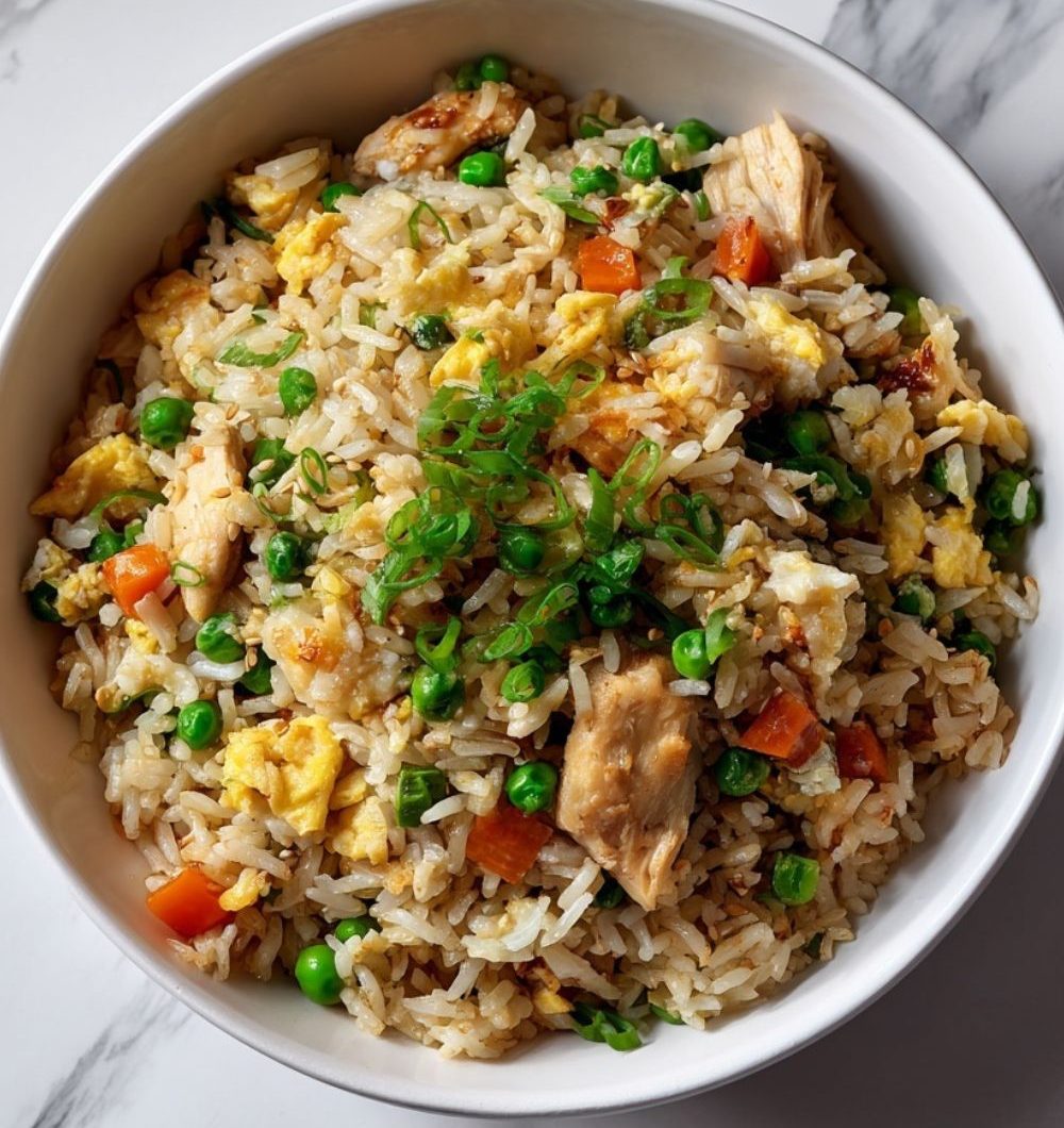 Low Sodium Chicken Fried Rice Recipe