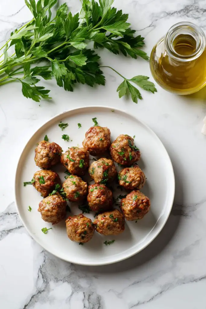 Low Sodium Chicken Meatballs Recipe