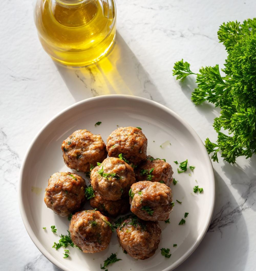 Low Sodium Chicken Meatballs Recipe