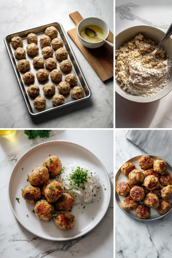 Low Sodium Chicken Meatballs Recipe