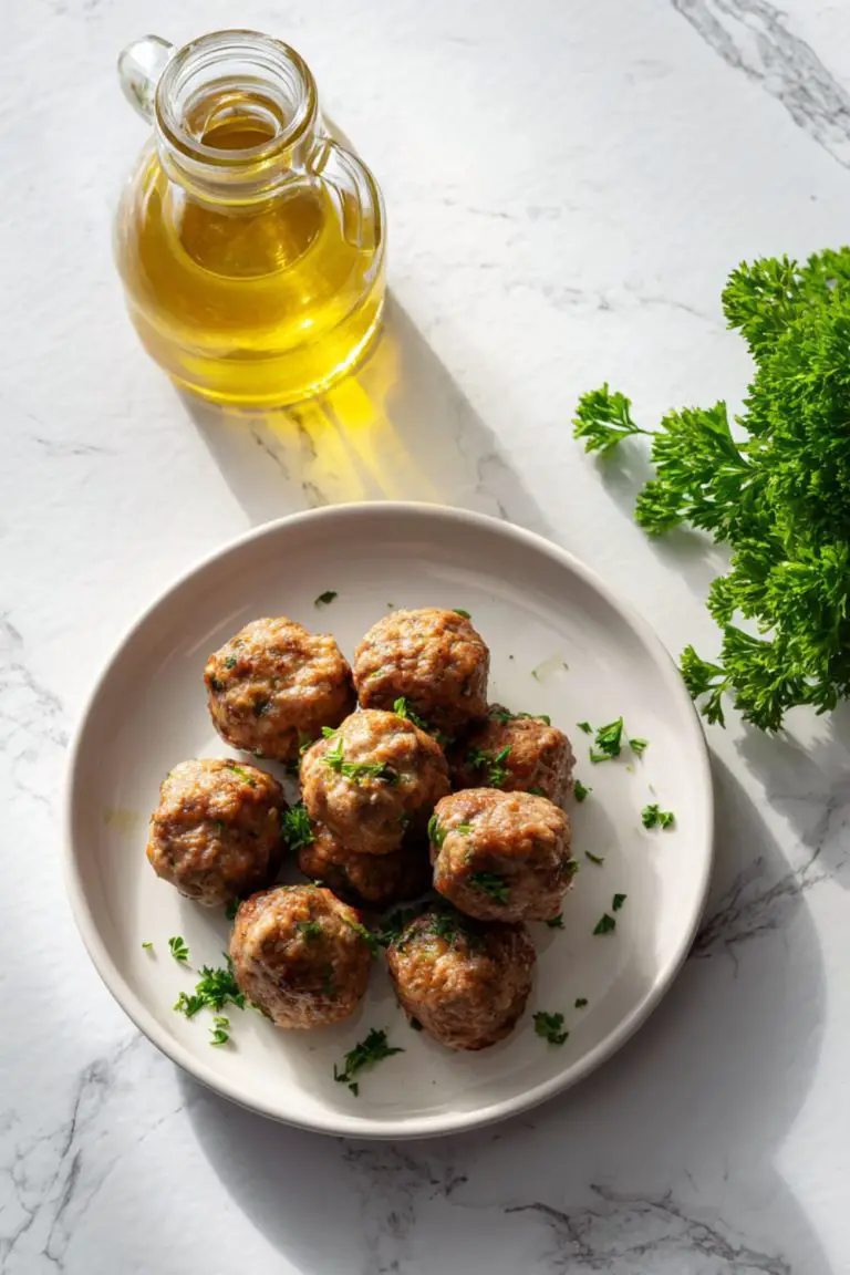 Low Sodium Chicken Meatballs Recipe