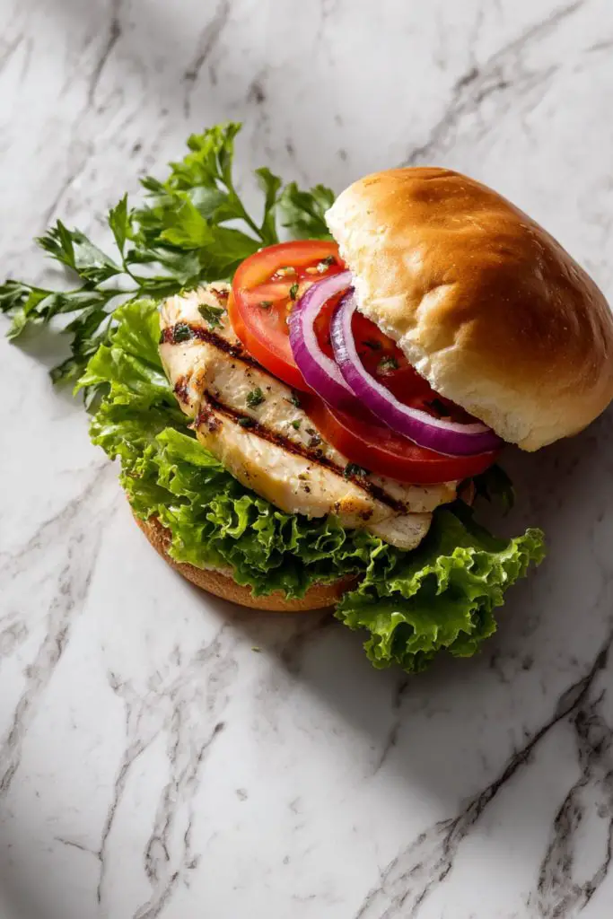 Low Sodium Grilled Chicken Sandwich Recipe
