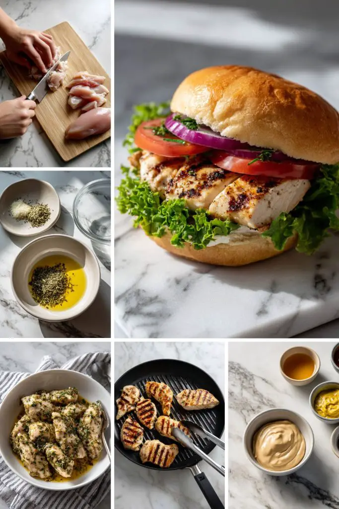 Low Sodium Grilled Chicken Sandwich Recipe