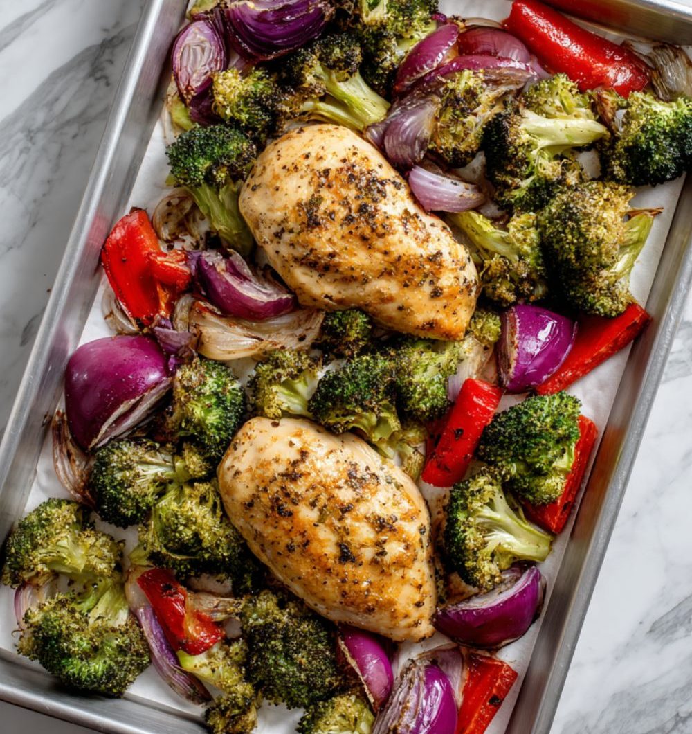 Low Sodium Sheet Pan Chicken Recipe