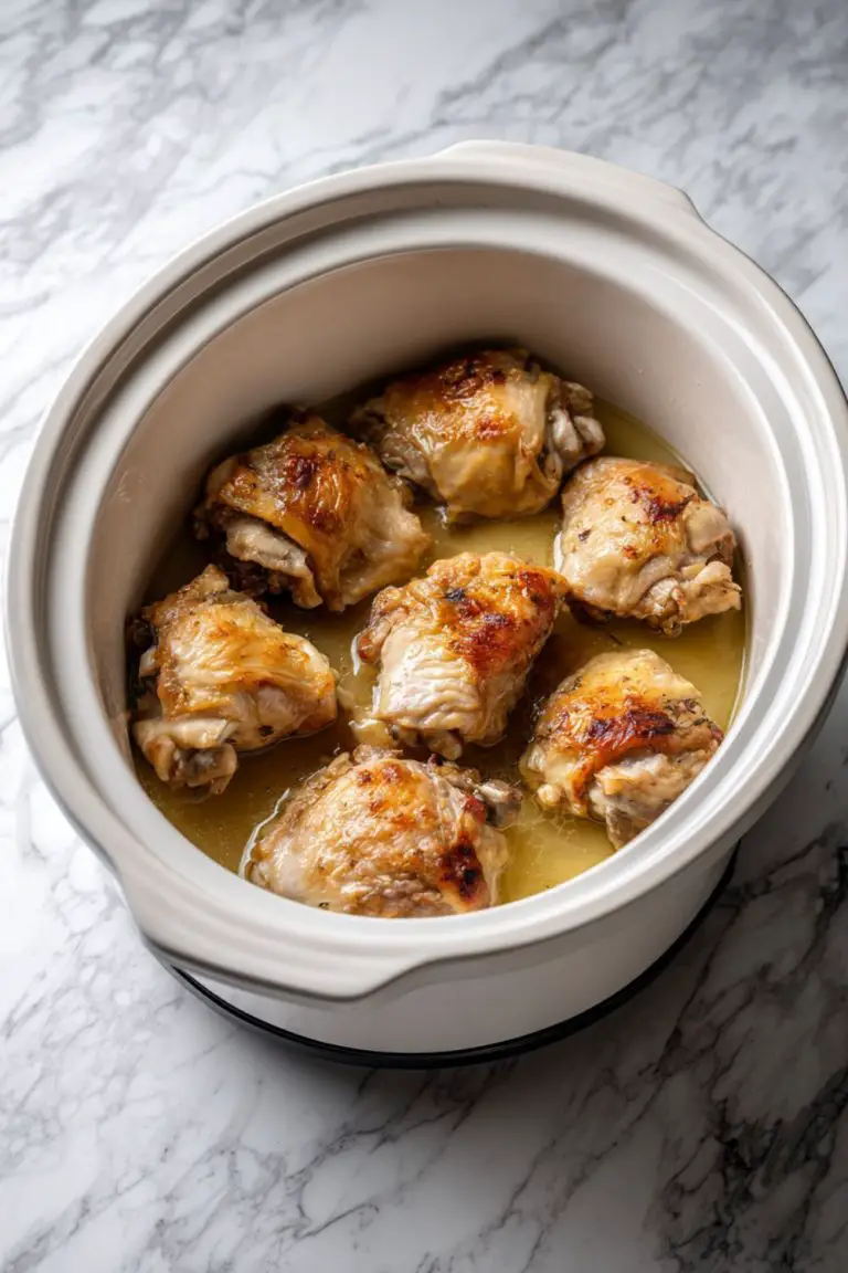 Low Sodium Slow Cooker Chicken Thigh Recipe