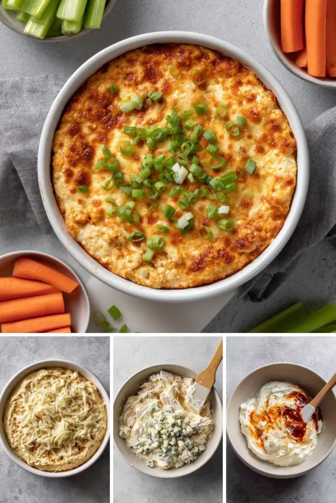 Low Sodium Buffalo Chicken Dip
