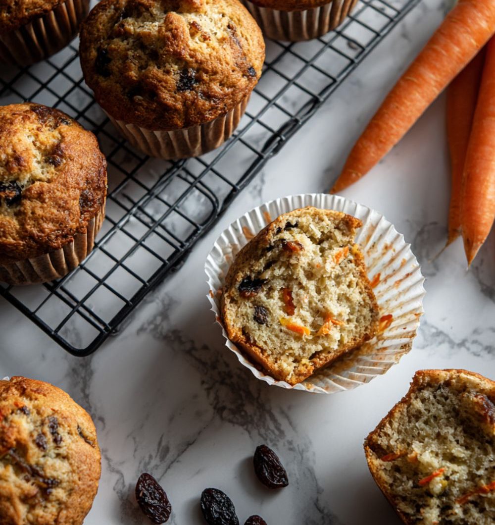 Low Sodium Carrot Muffins