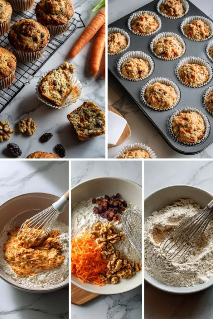 Low Sodium Carrot Muffins