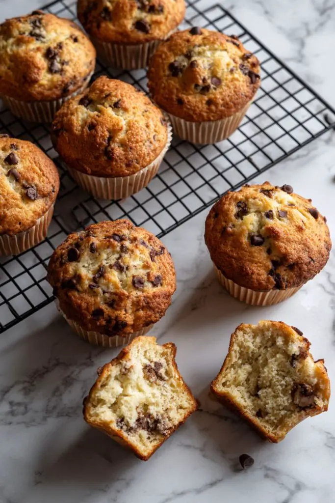 Low Sodium Chocolate Chip Muffins
