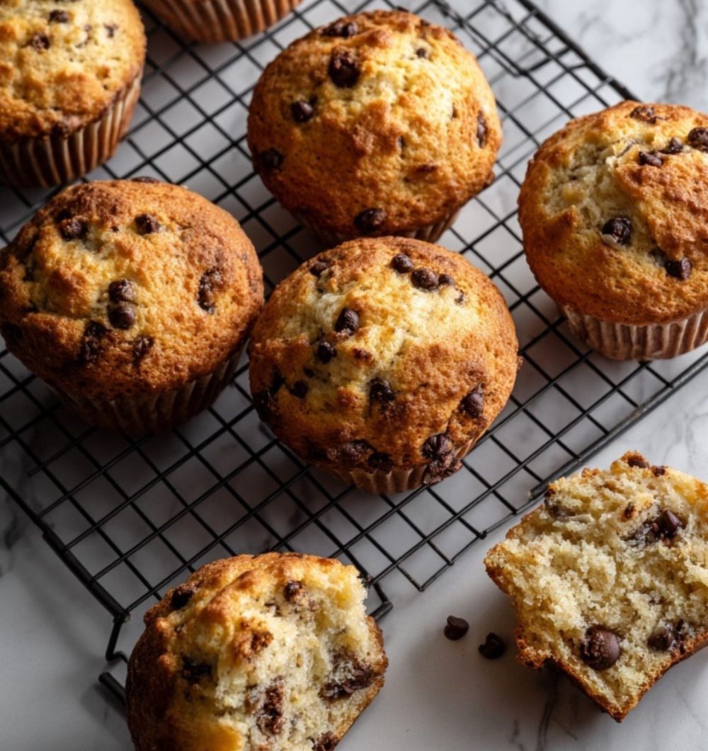 Low Sodium Chocolate Chip Muffins