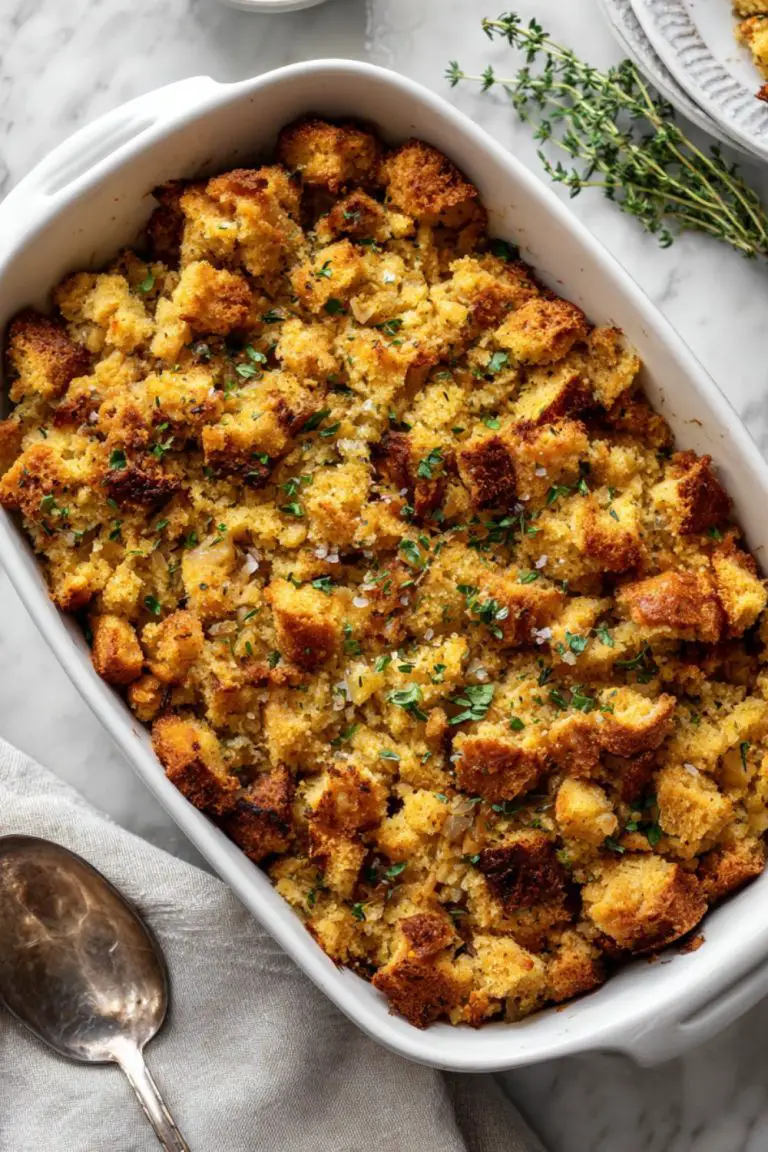 Low Sodium Cornbread Dressing Stuffing