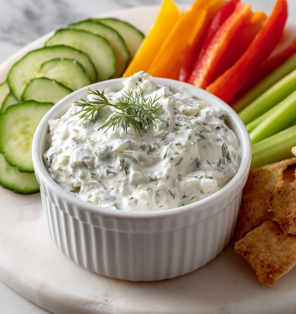 Low Sodium Dill Dip
