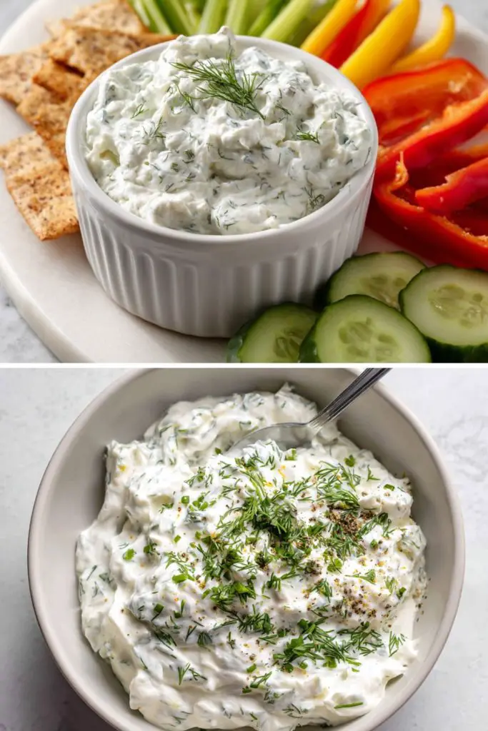 Low Sodium Dill Dip