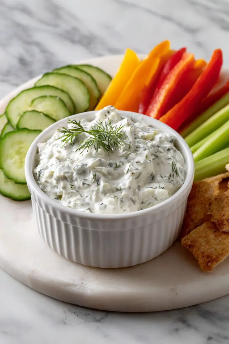 Low Sodium Dill Dip