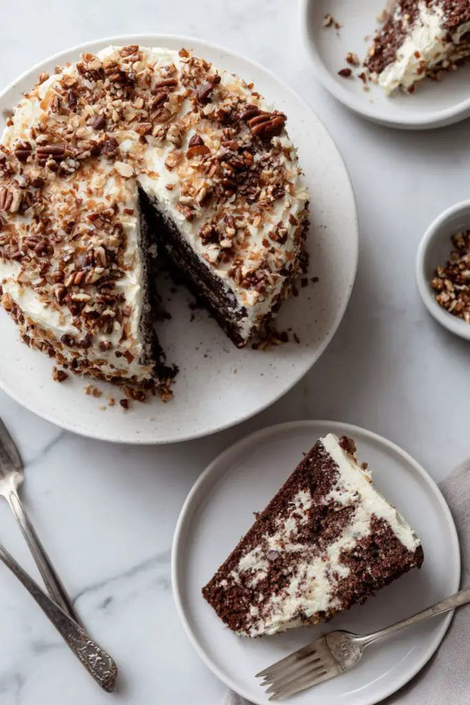 Low Sodium German Chocolate Cake