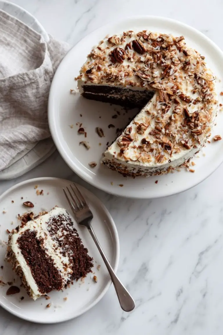 Low Sodium German Chocolate Cake
