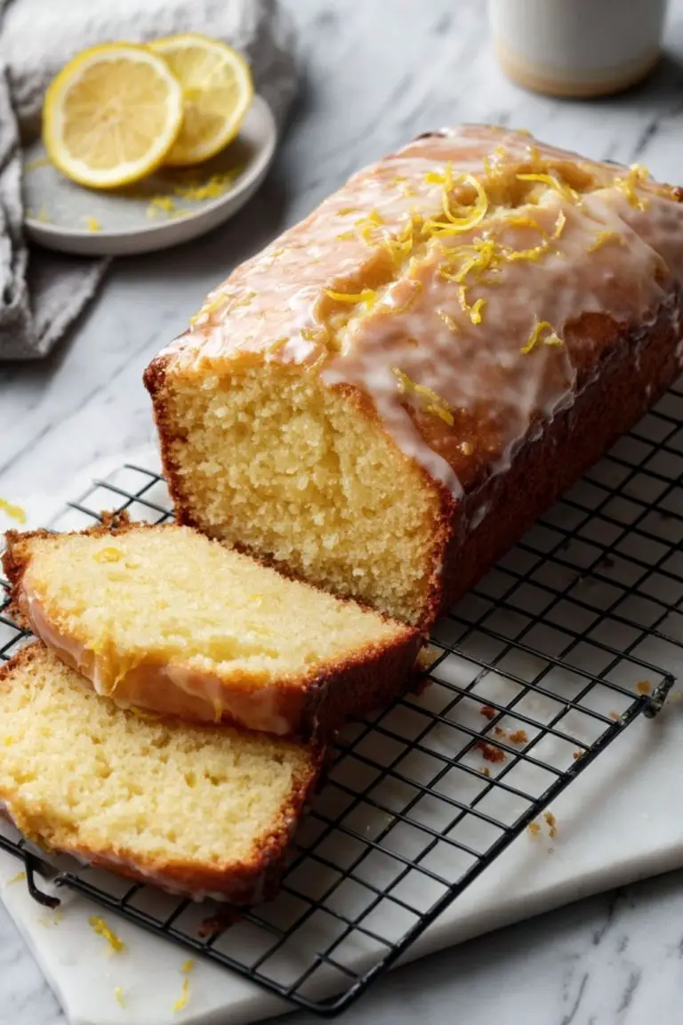Low Sodium Lemon Pound Cake