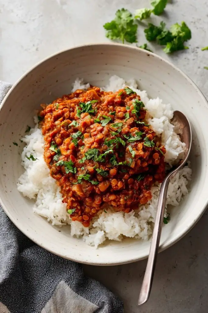 Low Sodium Lentil Curry