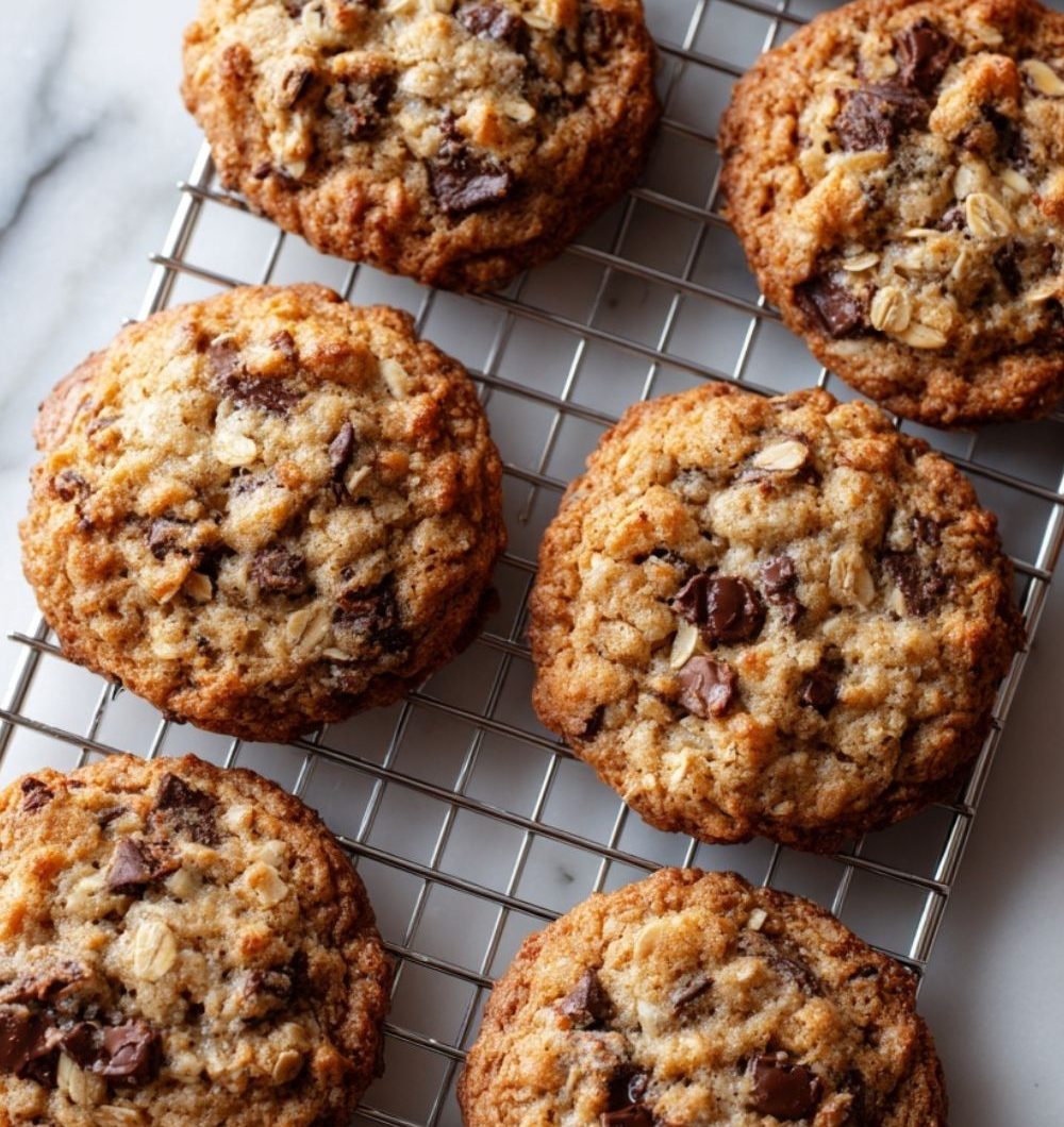 Low Sodium Oatmeal Chocolate Chip Cookies