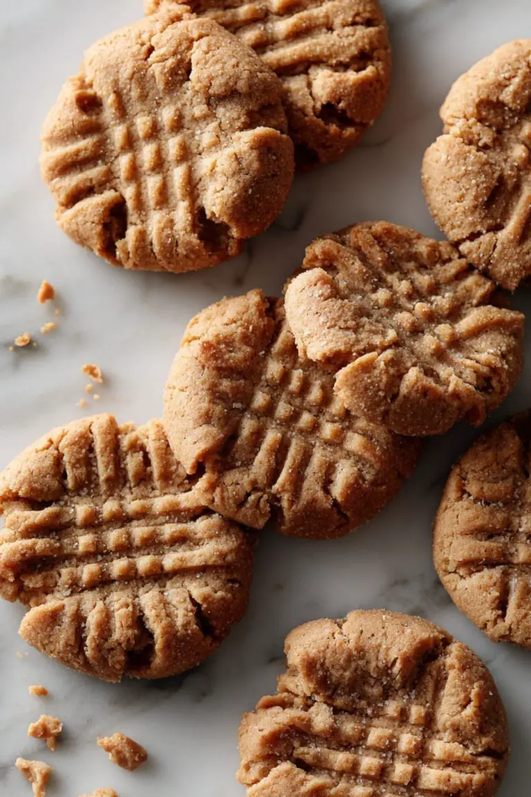 Low Sodium Peanut Butter Cookies