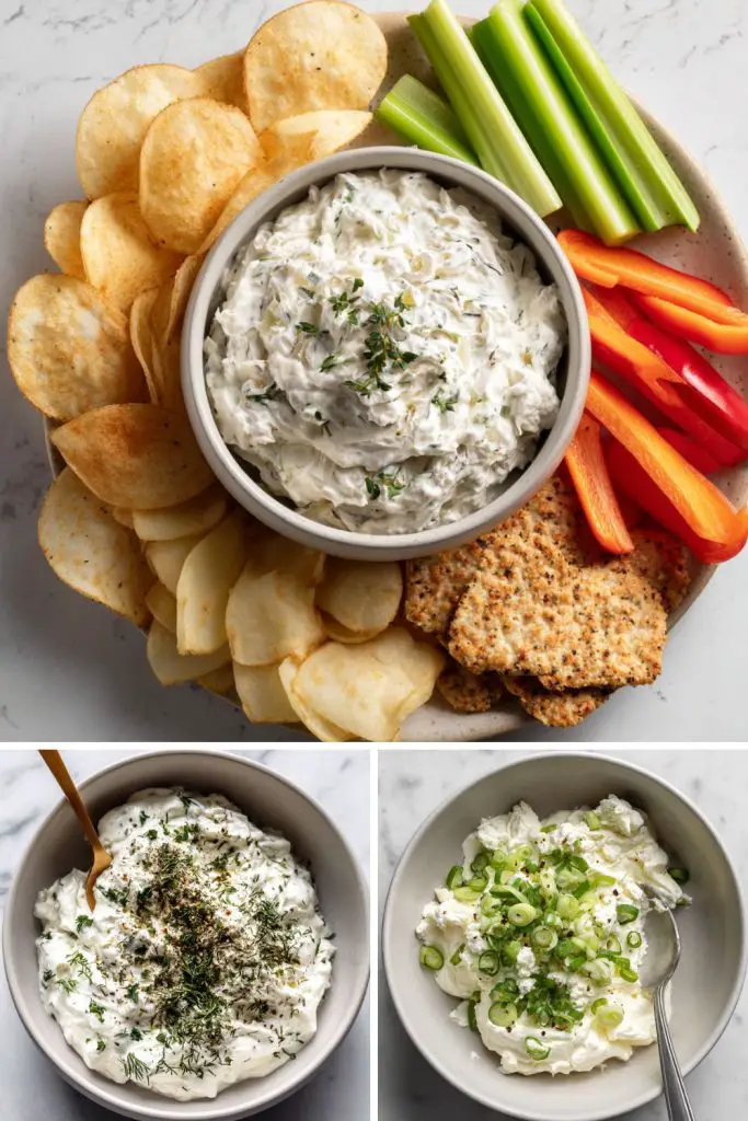 Low Sodium Sour Cream And Onion Dip