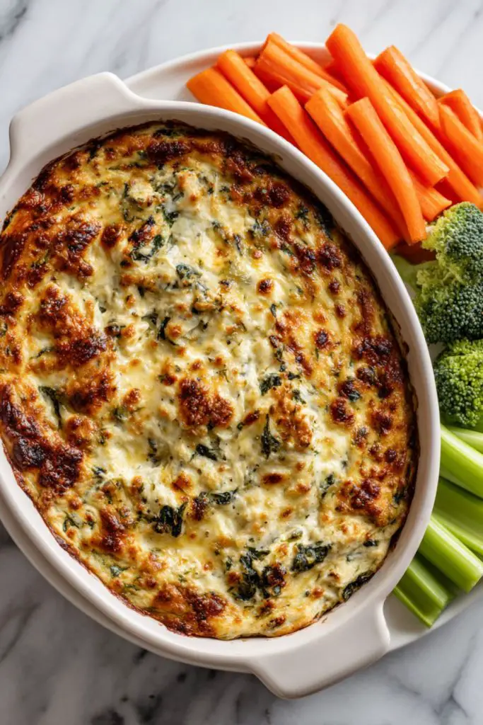 Low Sodium Spinach Artichoke Dip