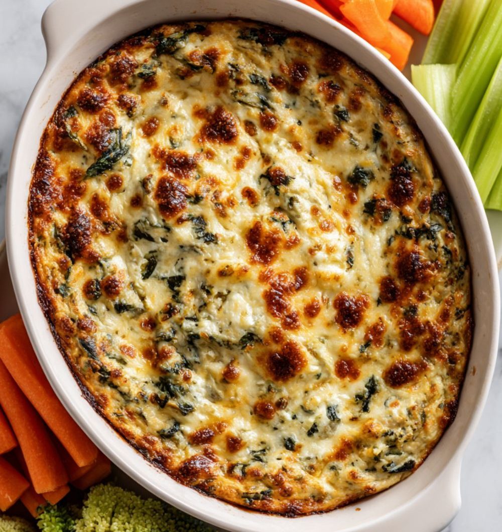 Low Sodium Spinach Artichoke Dip