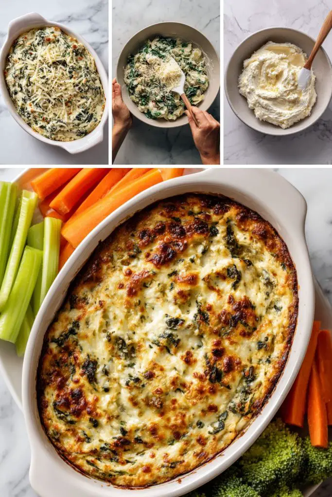Low Sodium Spinach Artichoke Dip