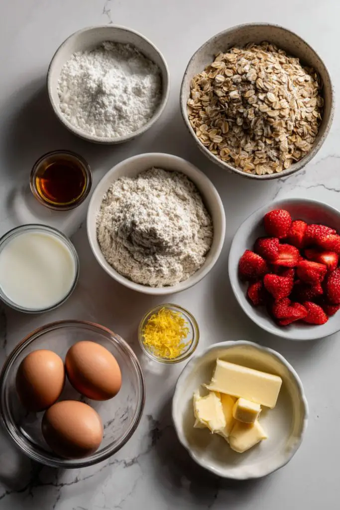 Low Sodium Strawberry Muffins