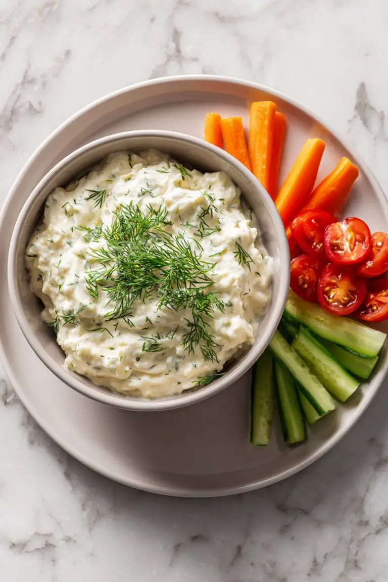 Low Sodium Vegetable Dip