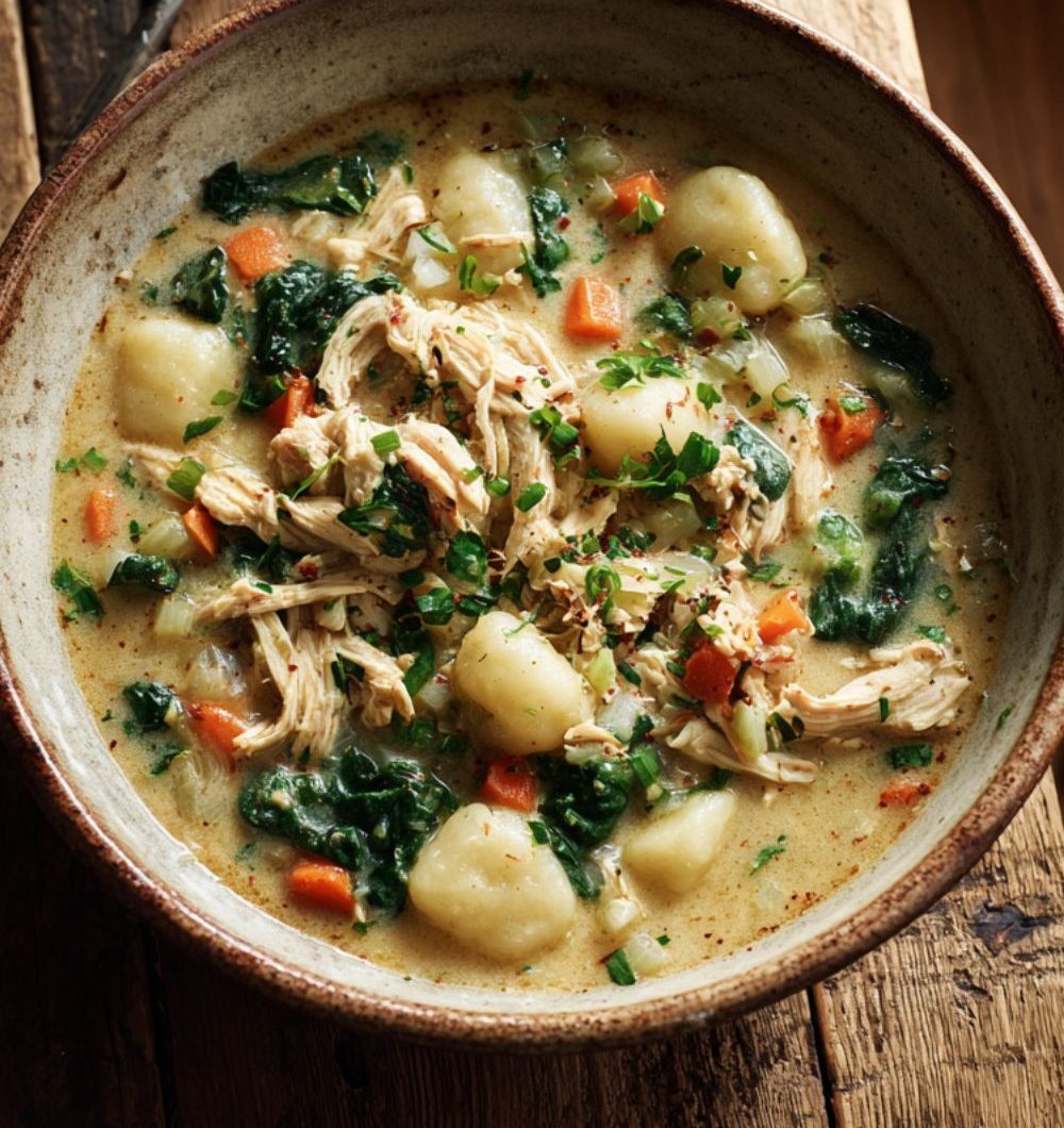 Low Sodium Chicken Gnocchi Soup