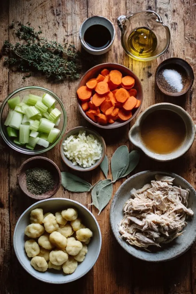 Low Sodium Chicken Gnocchi Soup