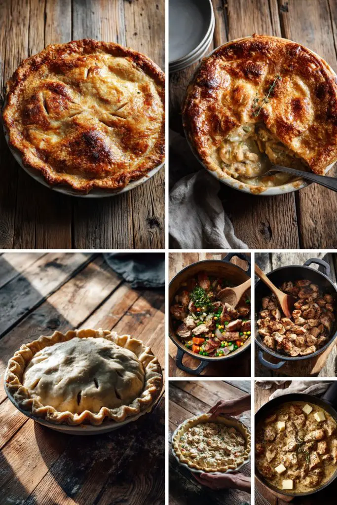 Low Sodium Chicken Pot Pie Casserole