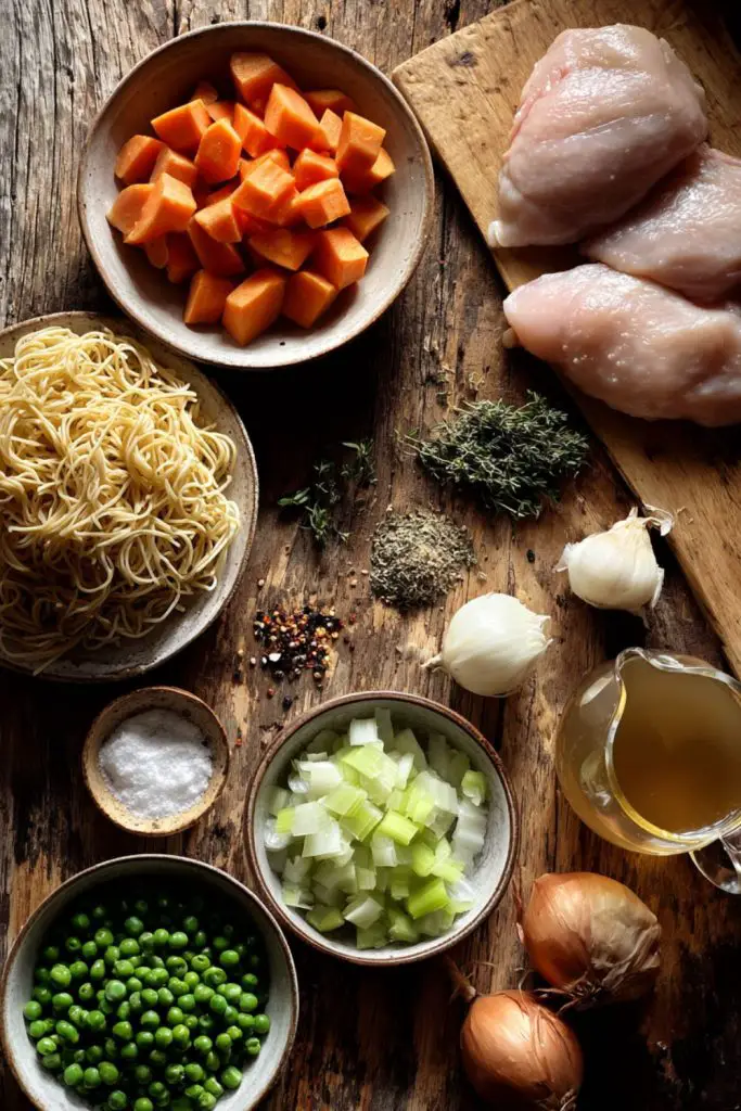 Low Sodium Chicken and Noodles